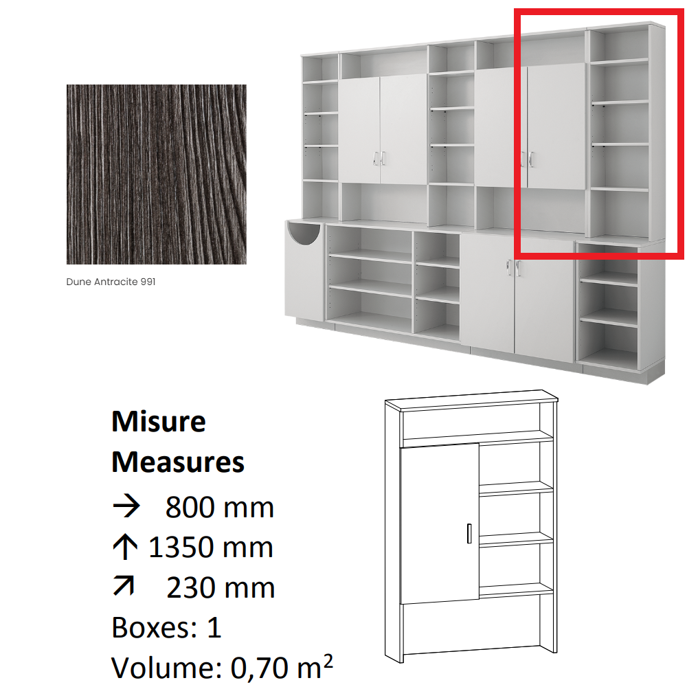 AGV DIFFUSION 435146 PAK ALTO 12 ANTRACITE 991