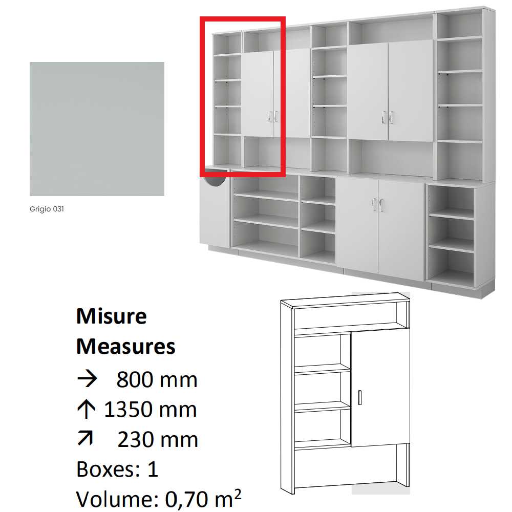 AGV DIFFUSION 435250 PAK ALTO 13 GREY 031