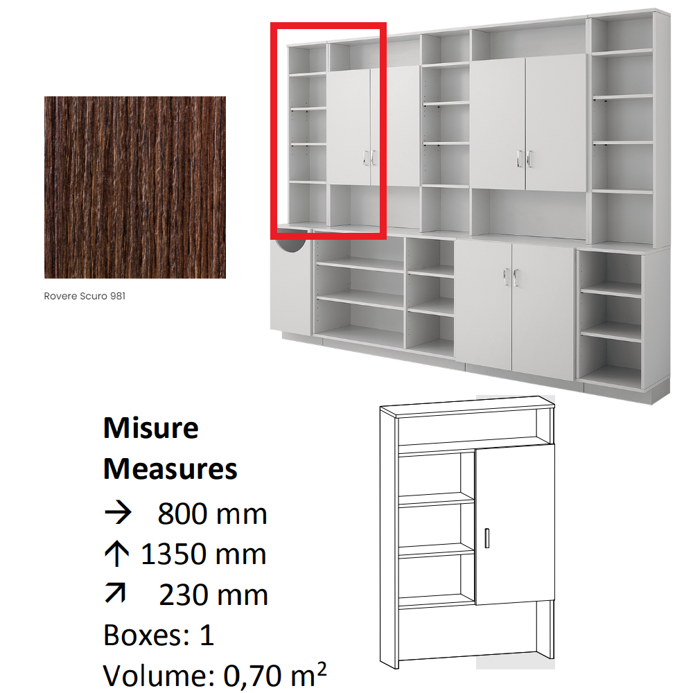 AGV DIFFUSION 435249 PAK ALTO 13 ROVERE 981