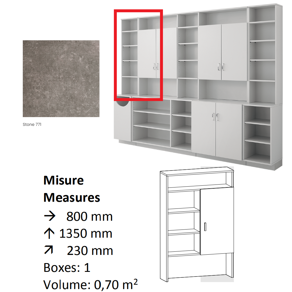 AGV DIFFUSION 435287 PAK ALTO 13 STONE 771