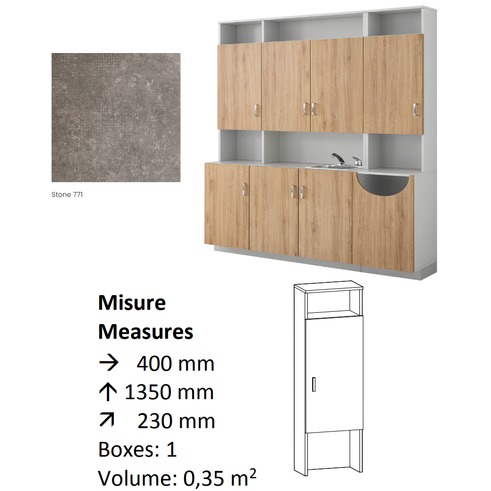 AGV DIFFUSION 435387 PAK ALTO 14 STONE 771