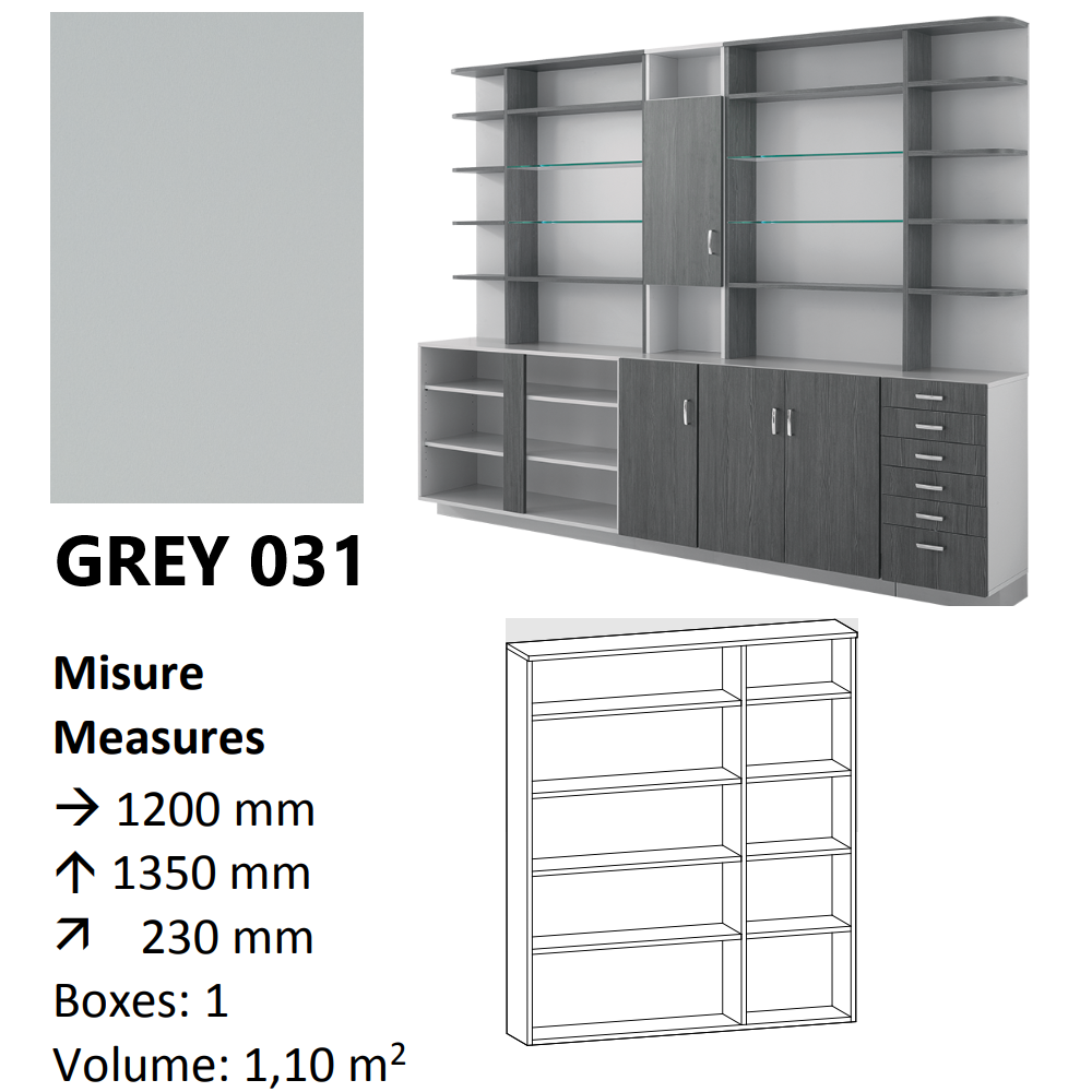 AGV DIFFUSION 436700 PAK PENSILE GREY 031