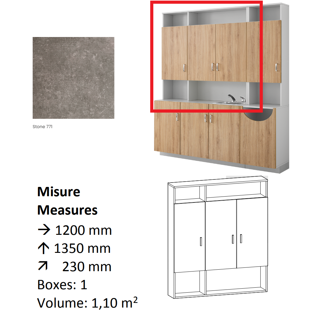 AGV DIFFUSION 436887 PAK PENSILE 9 STONE 771