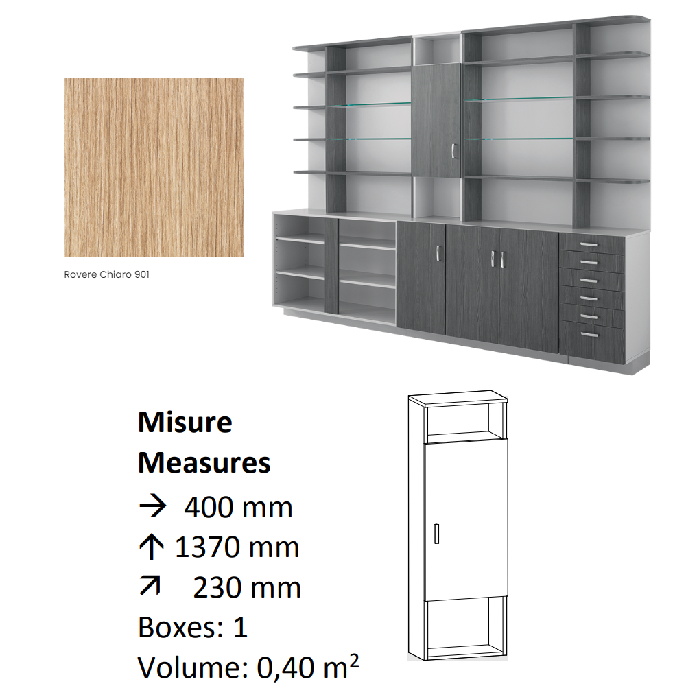 AGV DIFFUSION 437348 PAK PENSILE 14 ROVERE 901