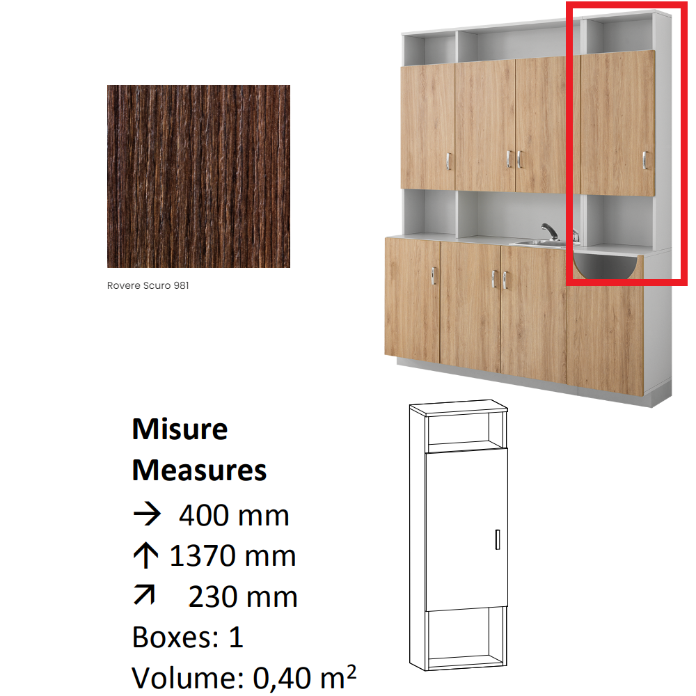 AGV DIFFUSION 435949 PAK PENSILE 16 ROVERE 981