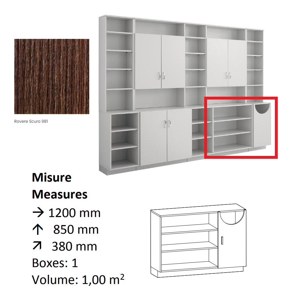 AGV DIFFUSION 430149 PAK BASSO 1 ROVERE 981