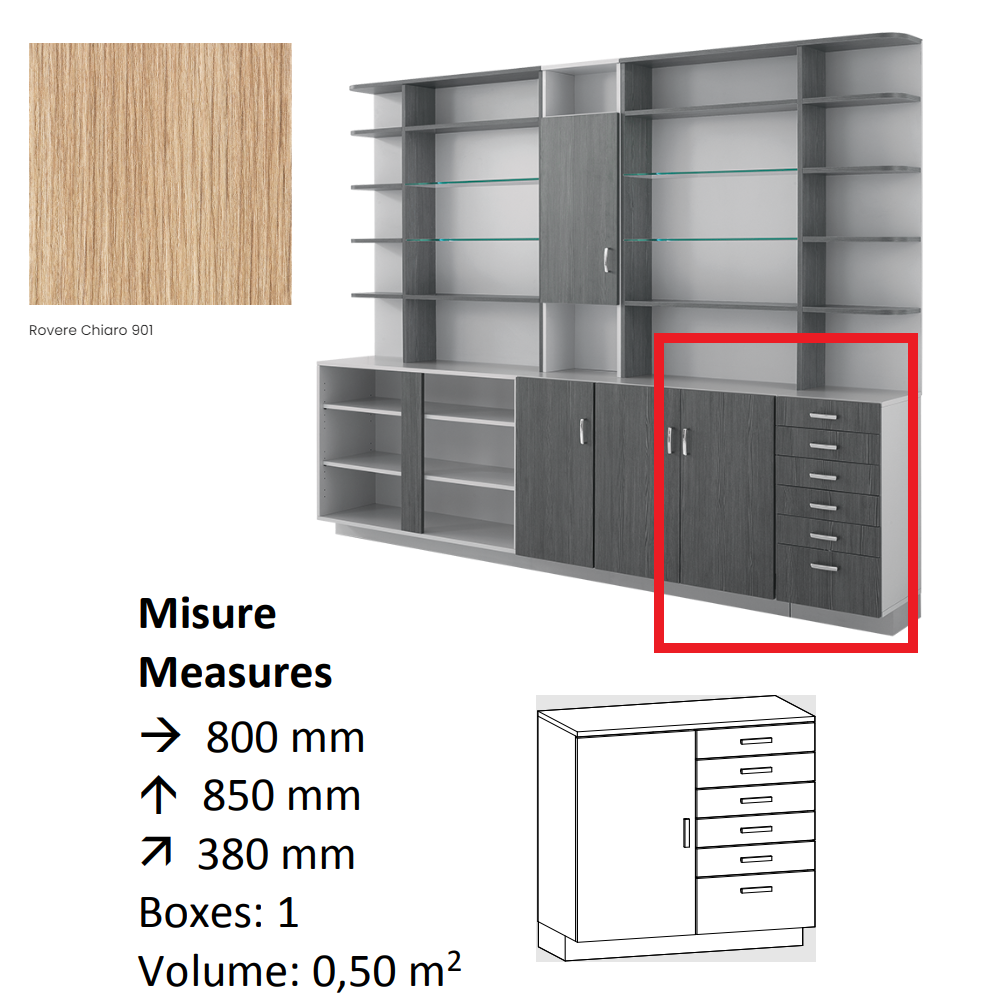 AGV DIFFUSION 432148 PAK BASSO 21 ROVERE 901