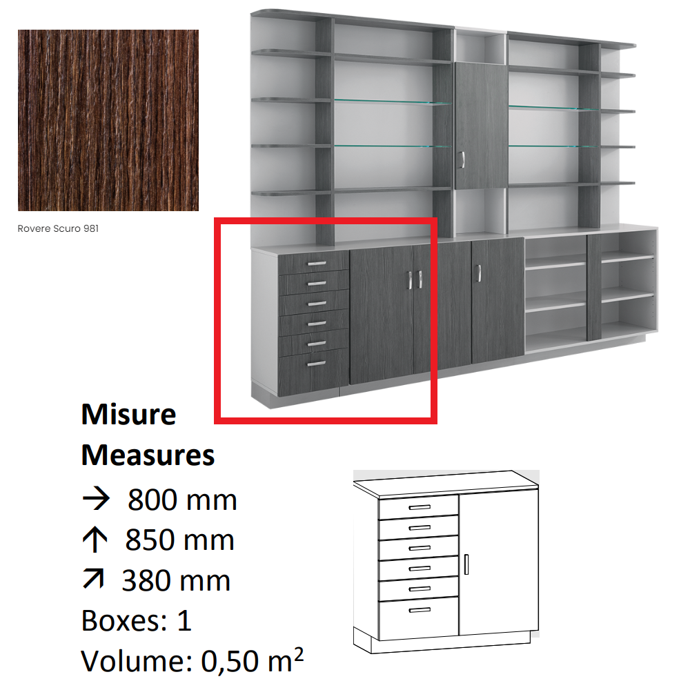 AGV DIFFUSION 432249 PAK BASSO 22 ROVERE 981