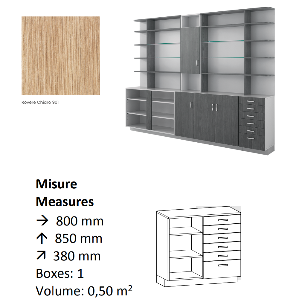 AGV DIFFUSION 432348 PAK BASSO 23 ROVERE 901