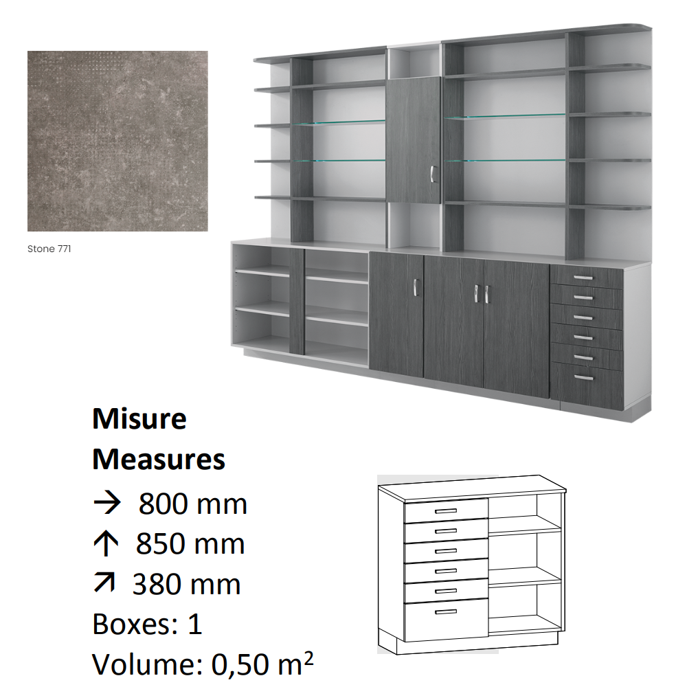 AGV DIFFUSION 432487 PAK BASSO 24 STONE 771