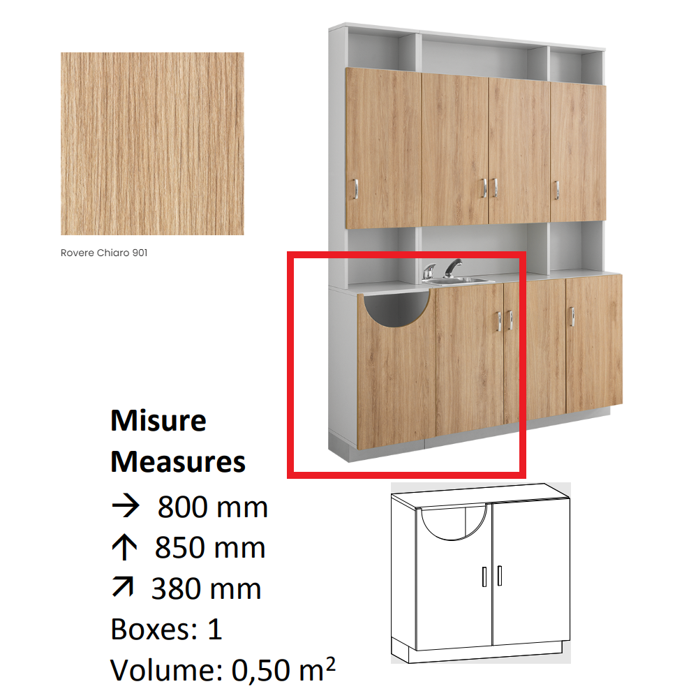 AGV DIFFUSION 432548 PAK BASSO 25 ROVERE 901