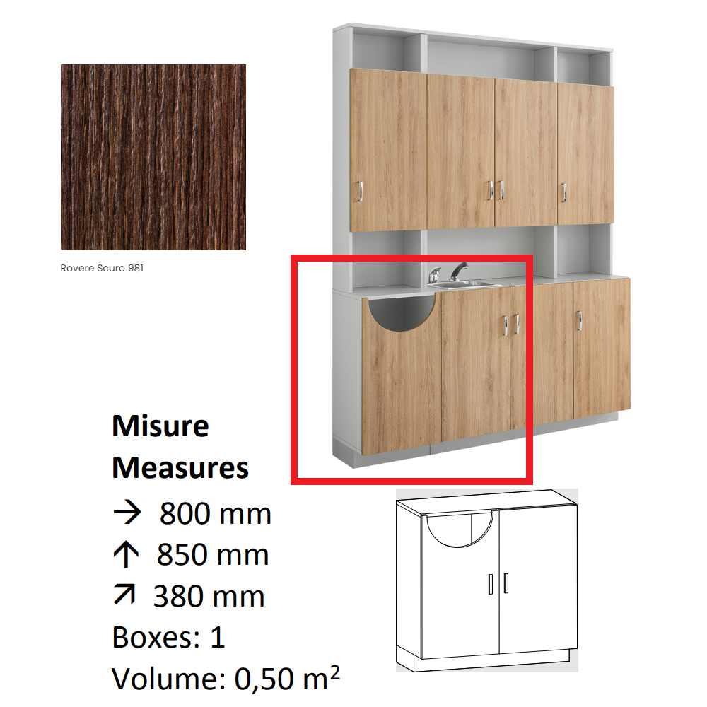 AGV DIFFUSION 432549 PAK BASSO 25 ROVERE 981