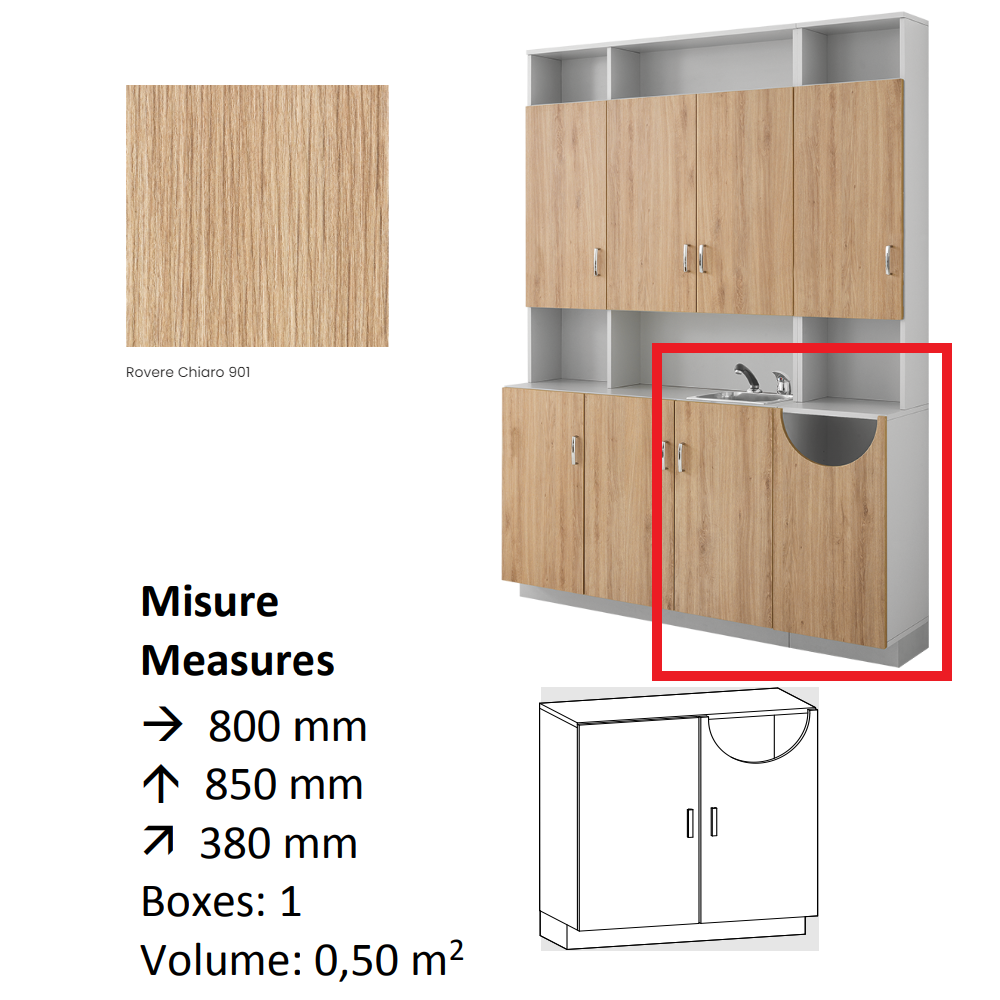 AGV DIFFUSION 432648 PAK BASSO 26 ROVERE 901