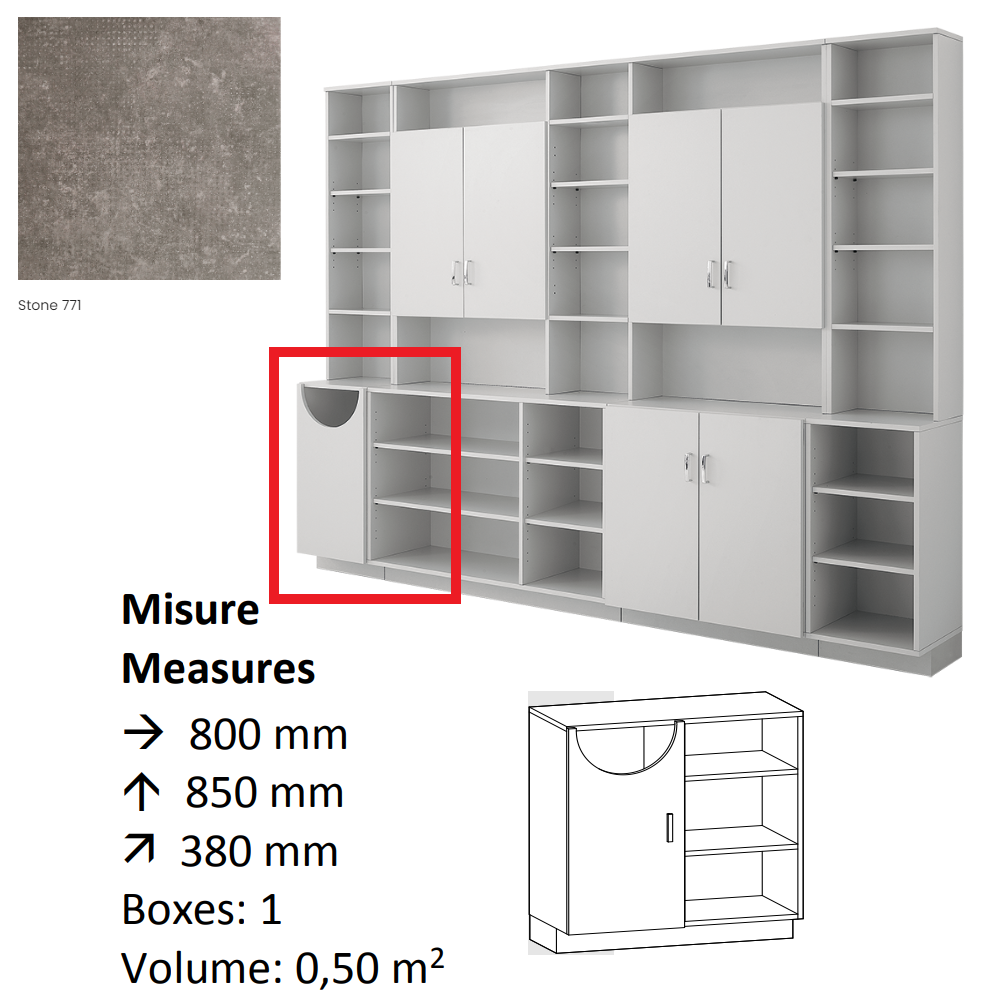 AGV DIFFUSION 432787 PAK BASSO 27 STONE 771