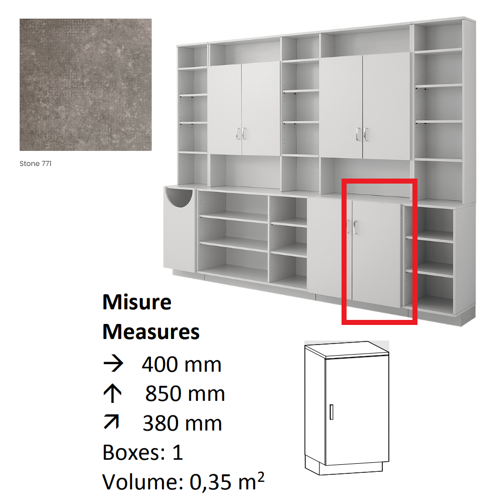 AGV DIFFUSION 432987 PAK BASSO 29 STONE 771