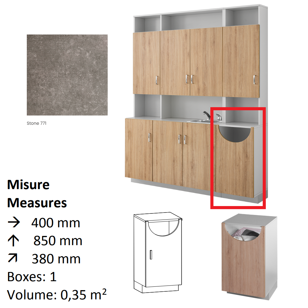 AGV DIFFUSION 433187 PAK BASSO 31 STONE 771