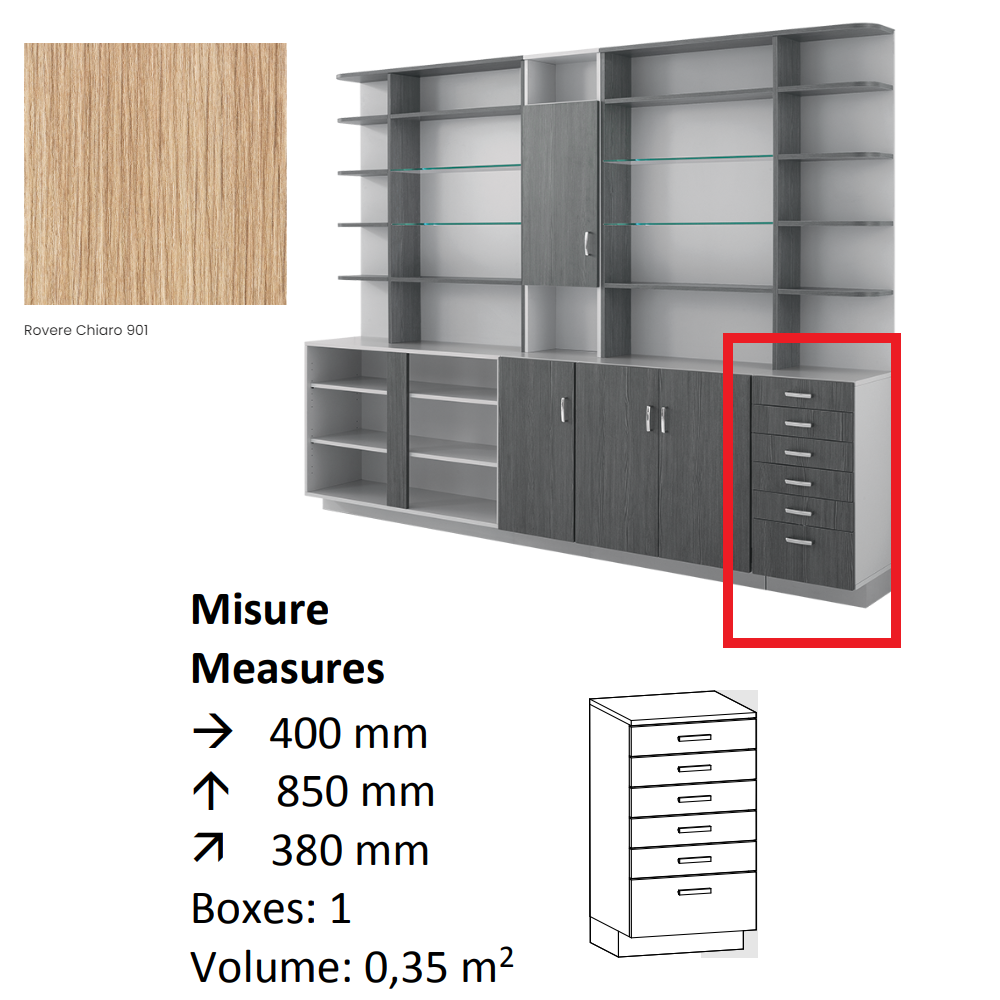 AGV DIFFUSION 433248 PAK BASSO 32 ROVERE 901