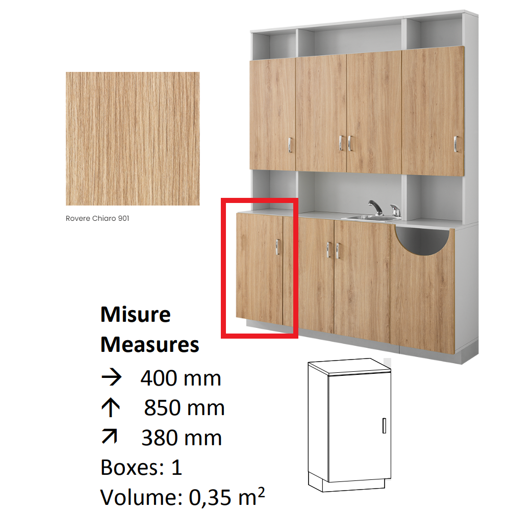 AGV DIFFUSION 433548 PAK BASSO 35 ROVERE 901