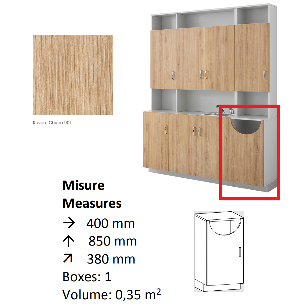 AGV DIFFUSION 433648 PAK BASSO 36 ROVERE 901