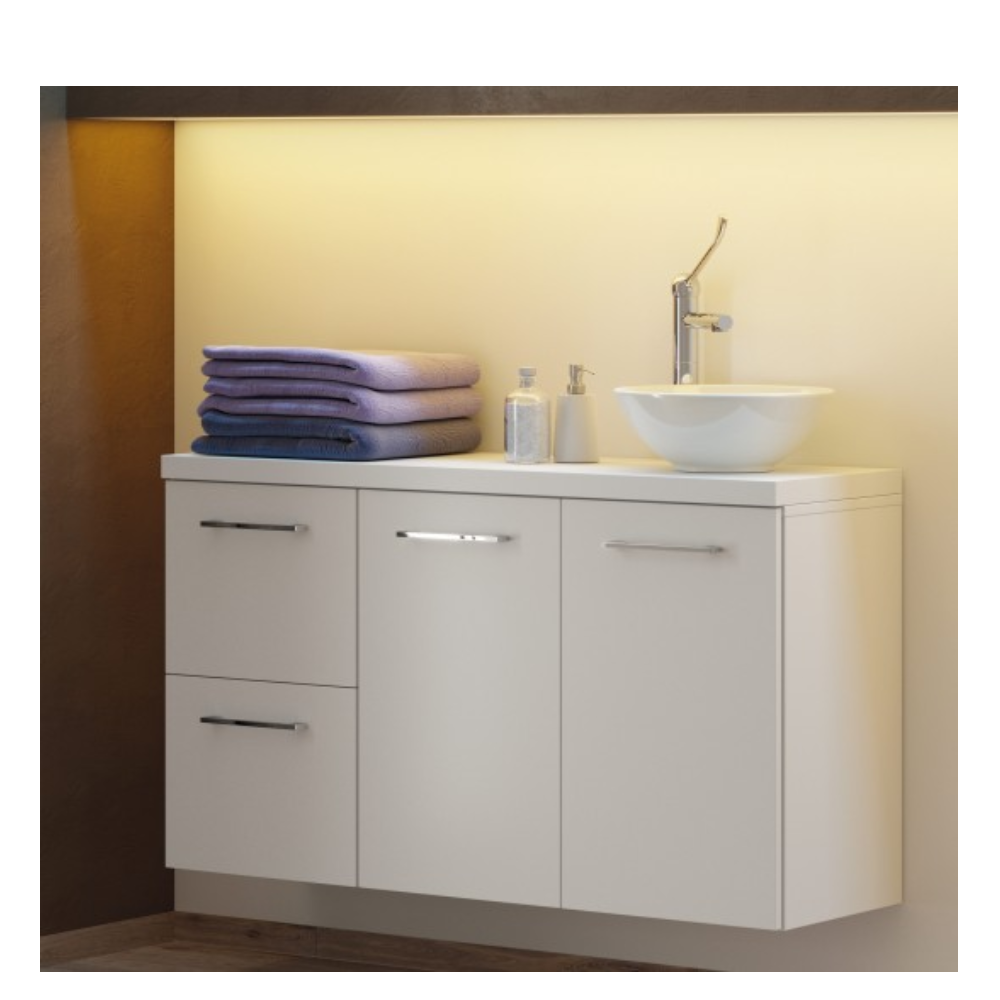 MUSTER 4812C MEGAN COMPOSIZIONE MOBILE DI SERVIZIO CON LAVELLO