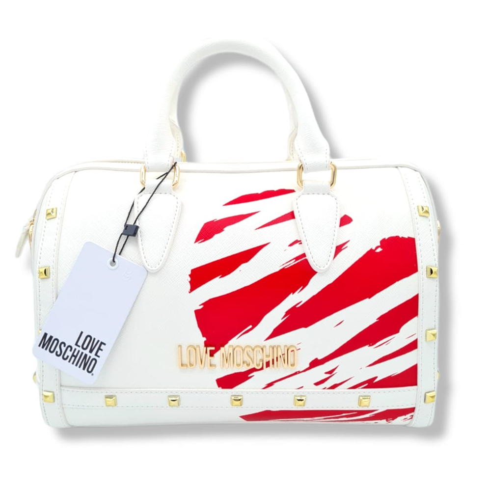 MOSCHINO BORSA PU BIANCO JC4075PP1CLG110A