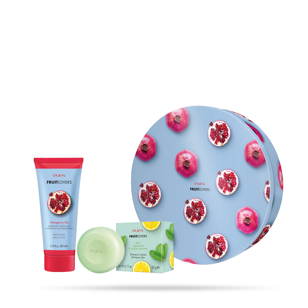-PUPA FRUIT LOVERS CONF. LATTE DOCCIA 200ML+SHAMPOO SOLIDO