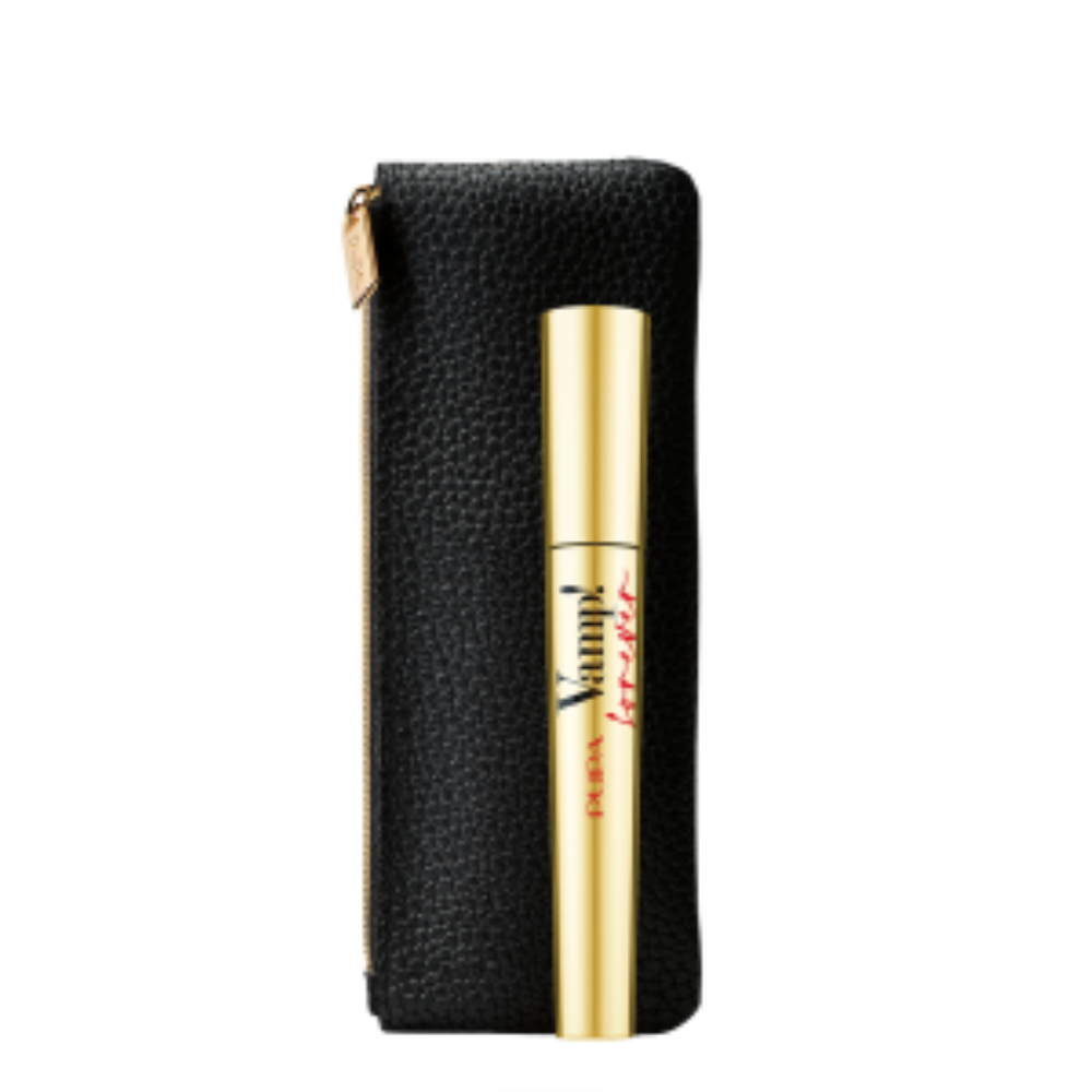 -PUPA CONF. MASCARA VAMP FOREVER + ESSENTIAL POCHETTE