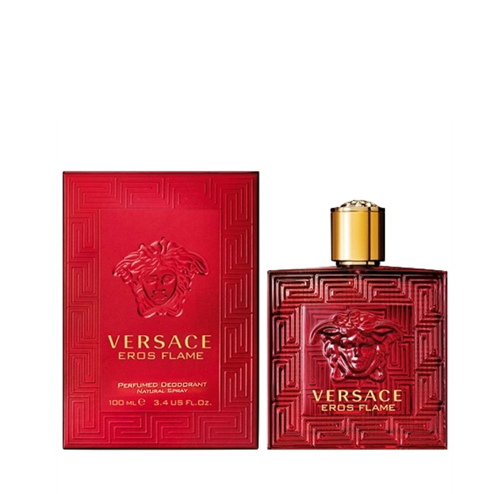 VERSACE EROS FLAME UOMO PERFUMED DEODORANT SPRAY 100ML 741020