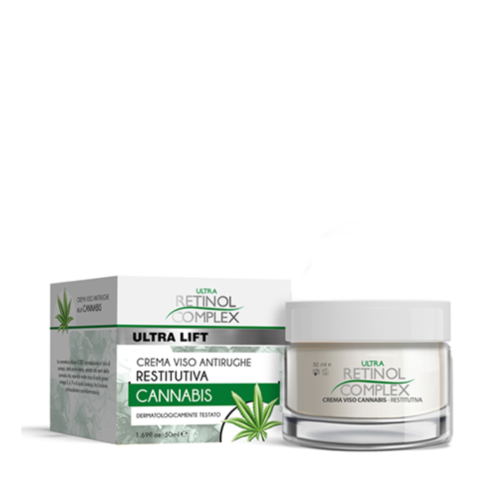 RETINOL COMPLEX CREMA VISO ANTIRUGHE RESTITUTIVA CANNABIS 50ML 124