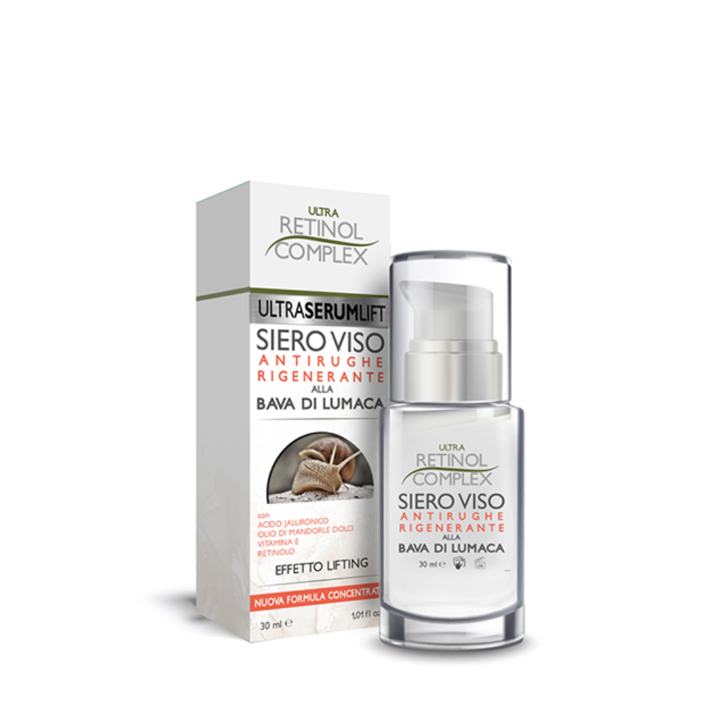 RETINOL COMPLEX SIERO VISO ANTIRUGHE BAVA DI LUMACA 30ML 206