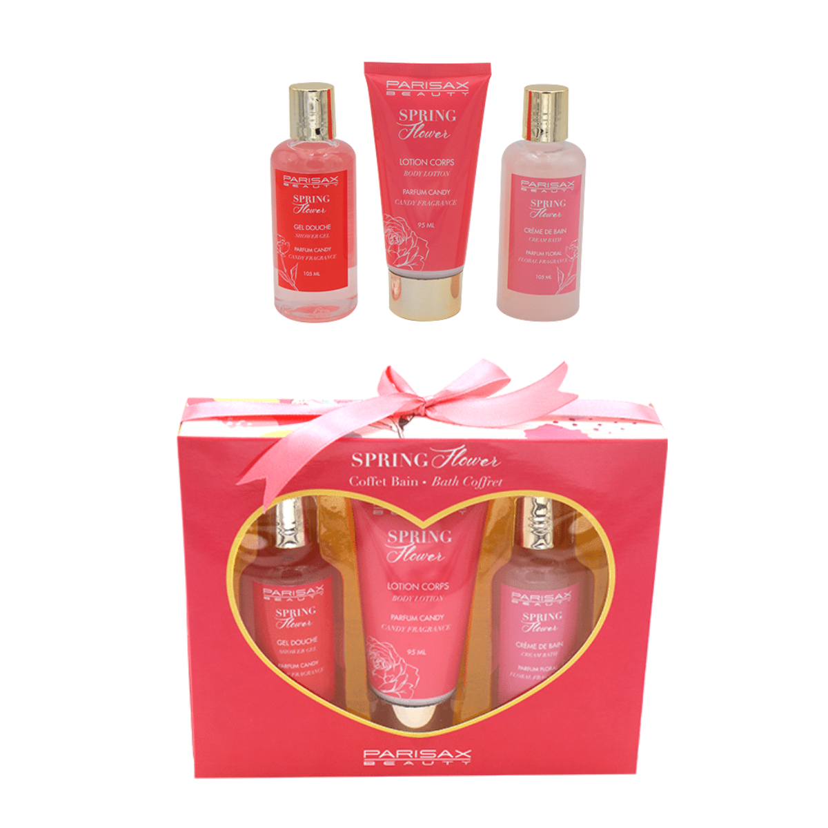 PARISAX CONF. GEL DOCCIA 105ML+CREMA BAGNO 105ML+LATTE CORPO 95ML 059147