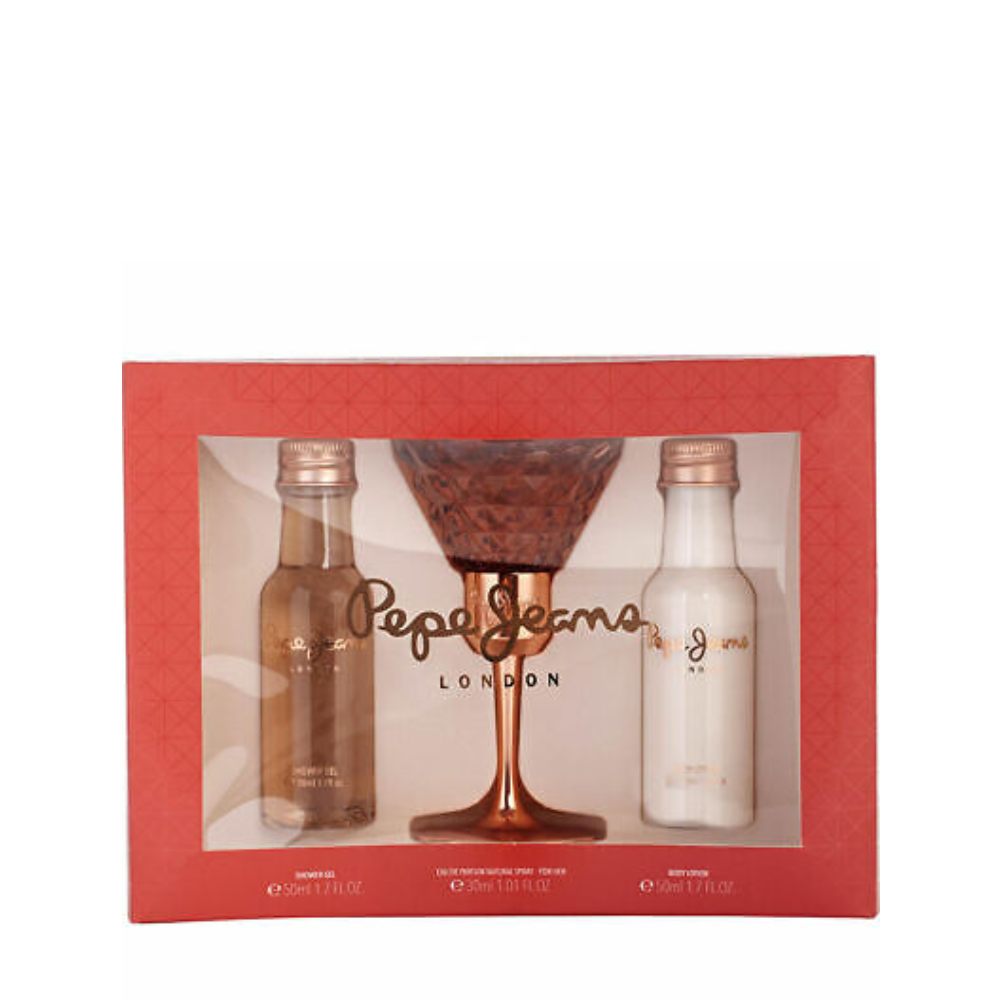 PEPE JEANS LIFE IS NOW DONNA CONF. EDP 30ML+GEL DOCCIA 50ML+LOZIONE CORPO 50ML