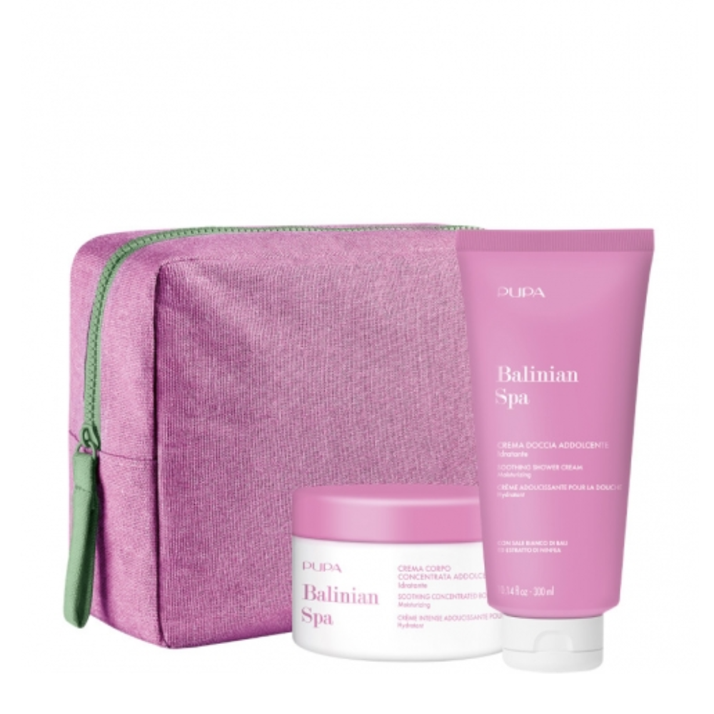 -PUPA BALINIAN SPA CONF.POCHETTE+CREMA DOCCIA 300ML+CREMA CORPO 150ML