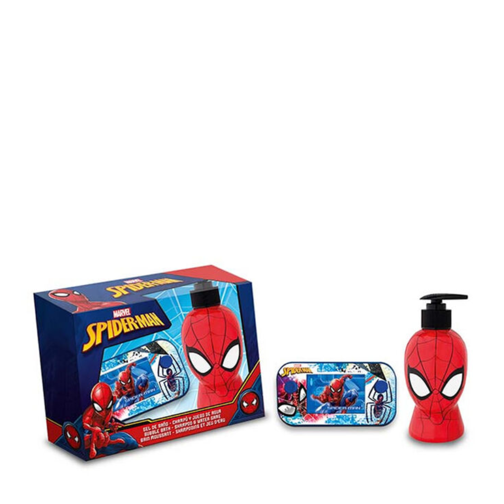 MARVEL SPIDERMAN CONF. DOCCIASCHIUMA SHAMPOO 2IN1 300ML+GIOCO D'ACQUA LN2558