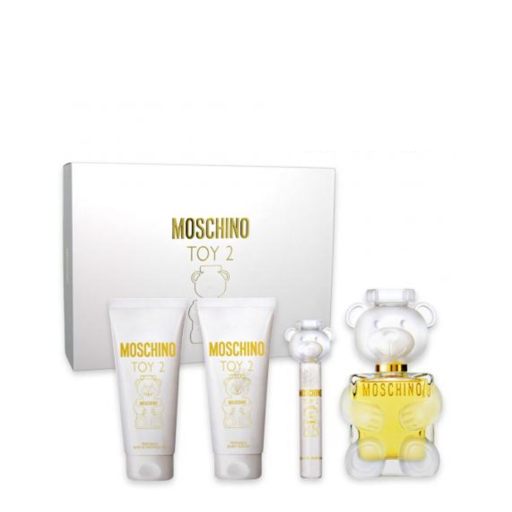 -MOSCHINO TOY 2 CONF. LOZIONE CORPO 100ML+BAGNO DOCCIA 100ML+EDP 100ML+EDP 10ML 6V0683