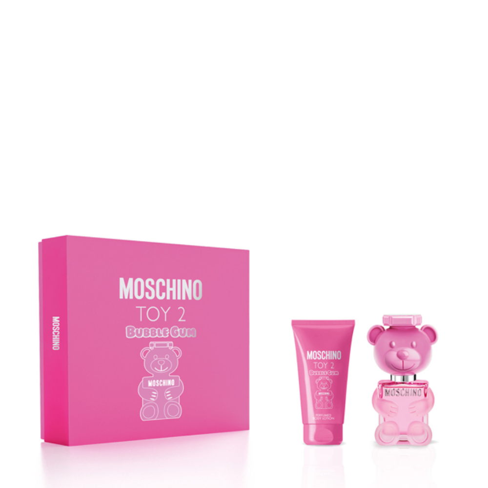 -MOSCHINO TOY 2 BUBBLE GUM CONF. LOZIONE CORPO 50ML+BAGNO DOCCIA 50ML+EDT 50ML 6X0673