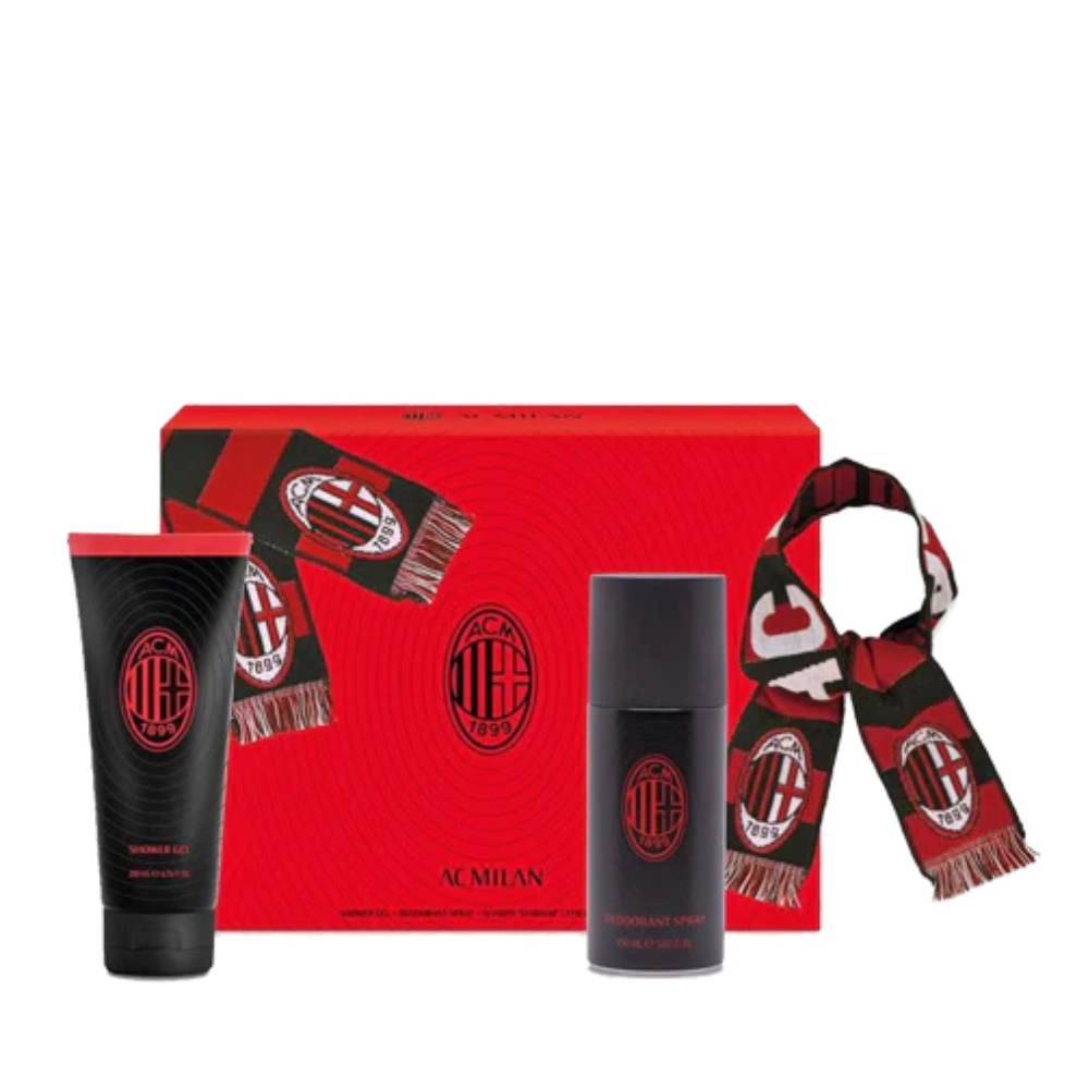 MILAN CONF. DOCCIA GEL 200ML+DEO SPRAY 150ML+SCIARPA MIL861941