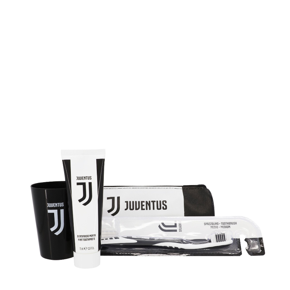 JUVENTUS CONF. SPAZZOLINO+DENTIFRICIO+BICCHIERINO+ASTUCCIO BAM128917