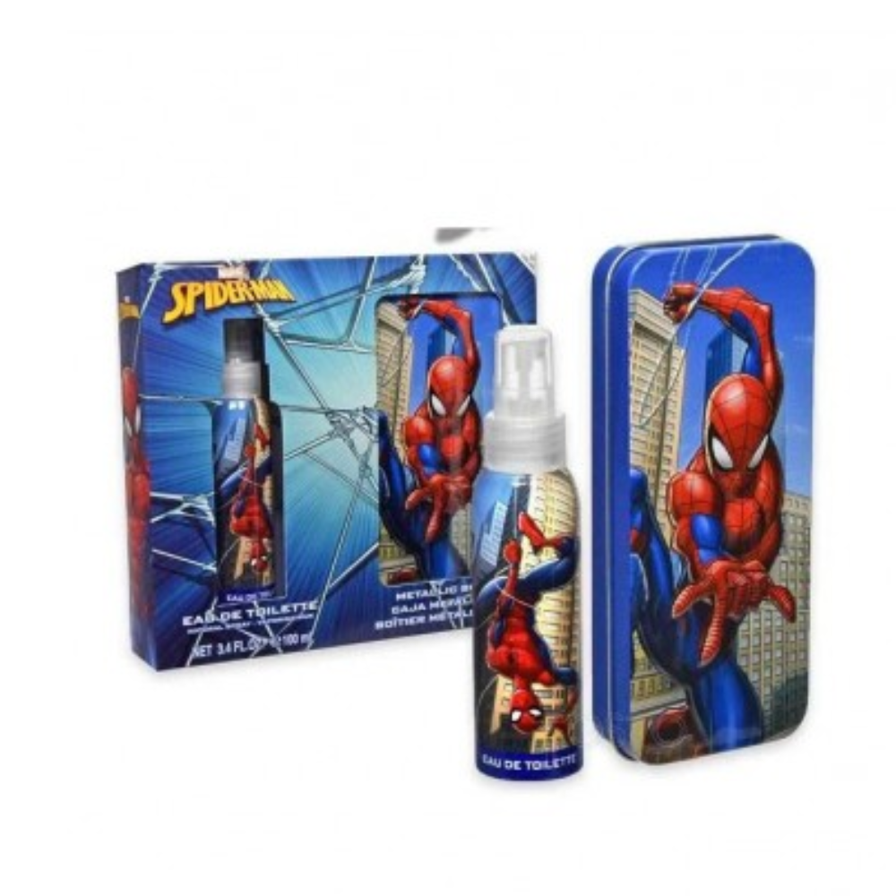 MARVEL SPIDERMAN CONF. EDT 150ML+BOX METALLICO 008711