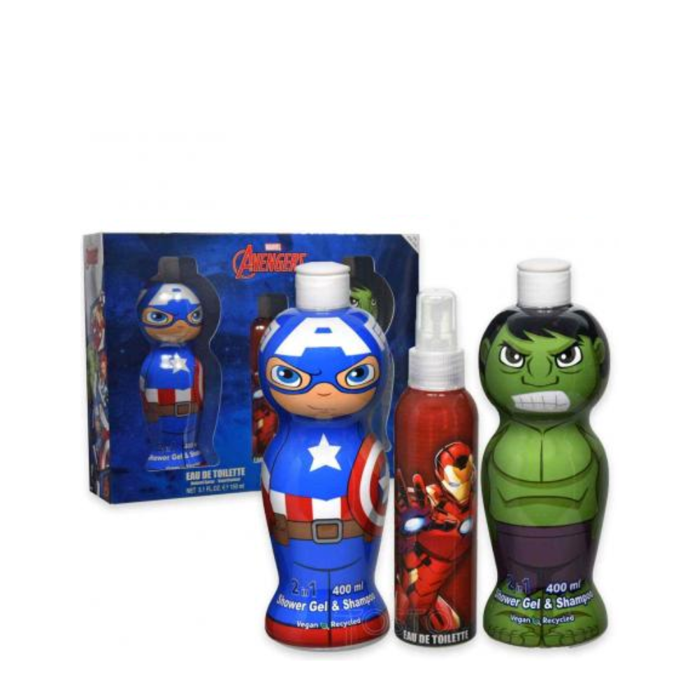 MARVEL AVENGERS CONF. EDT 150ML+DOCCIA SHAMPOO 2X400ML 009729