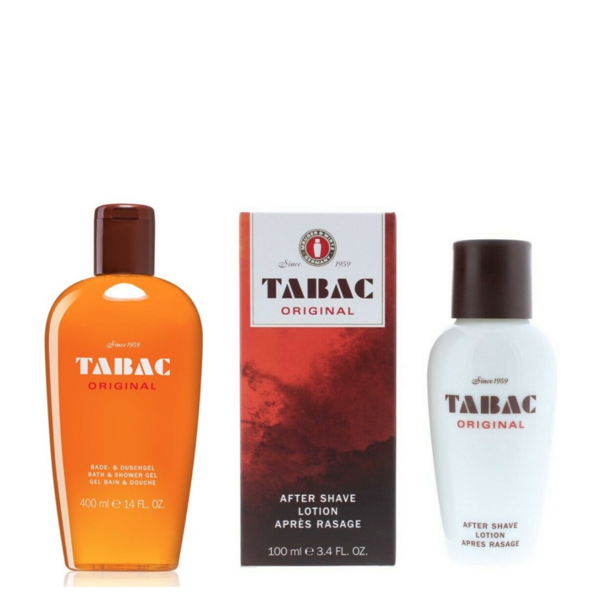 TABAC ORIGINAL UOMO CONF. DOPOBARBA 100ML+GEL DOCCIA 200ML 444618