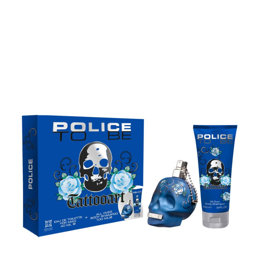 POLICE TO BE TATTOOART UOMO CONF.EDP 40ML+DOCCIA SHAMPOO 100ML 1609363