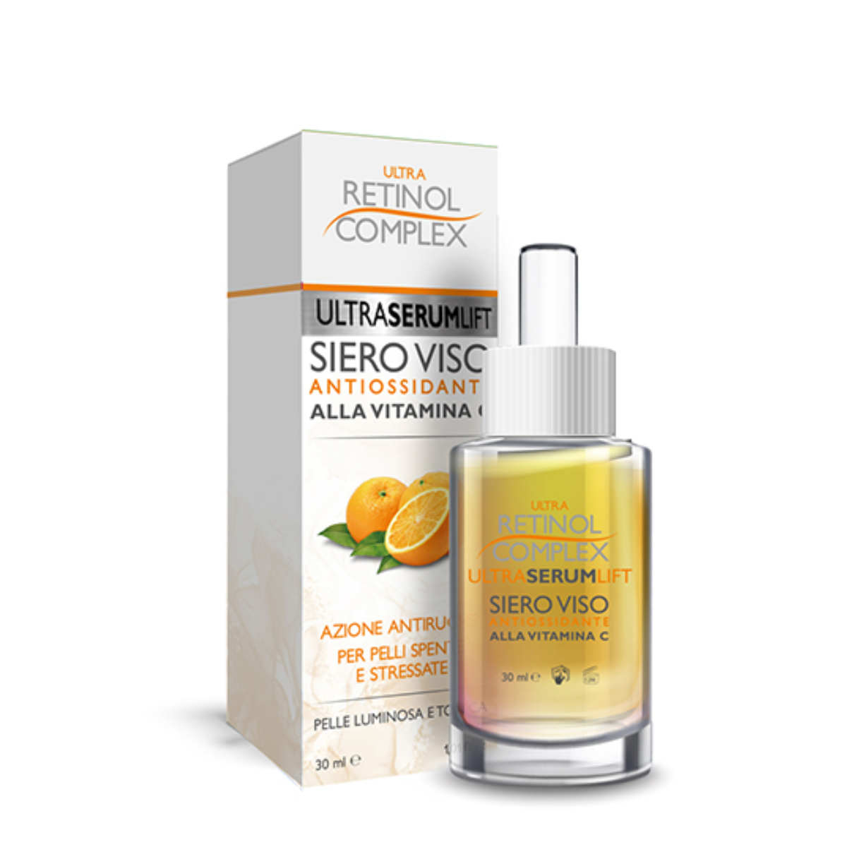 RETINOL COMPLEX SIERO VISO ANTIOSSIDANTE VITAMINA C 30ML 224