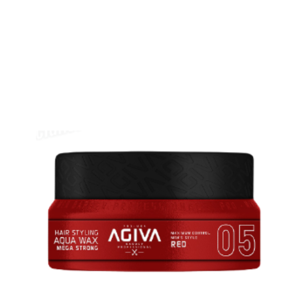 AGIVA 0076 HAIR WAX AQUA MEGA STRONG 05 RED 90ML