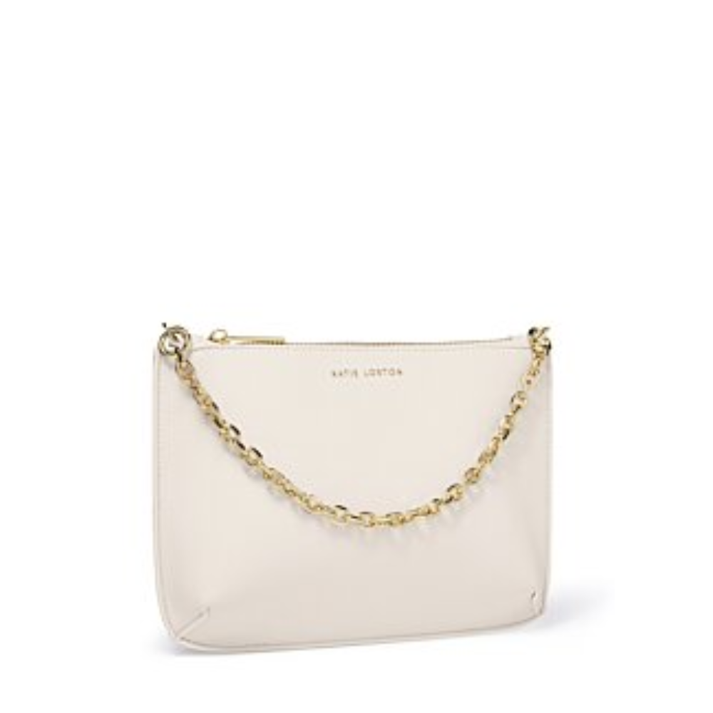 KATIE LOXTON ASTRID CHAIN CLUTCH OFF WHITE KLB2567