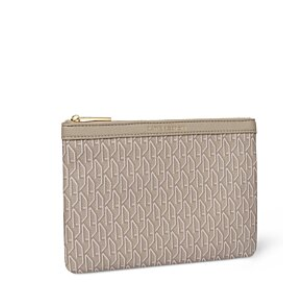 KATIE LOXTON SIGNATURE POUCH TAUPE KLB2737