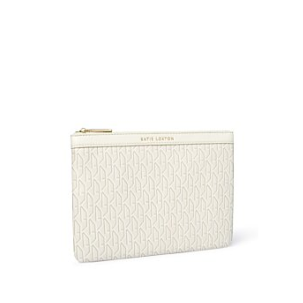 KATIE LOXTON SIGNATURE POUCH OFF WHITE KLB2738