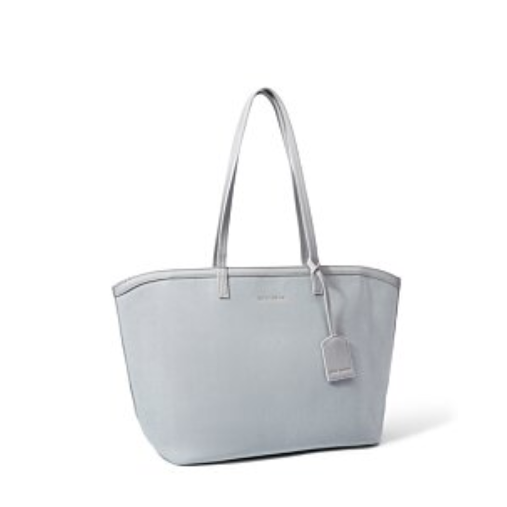 KATIE LOXTON AMALFI CANVAS TOTE BAG DUSTY BLUE KLB2763