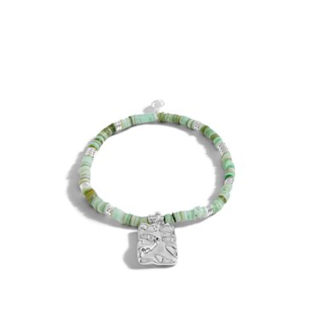 JOMA JEWELLERY BRACCIALE SUMMER SOLSTICE GREEN SHELL 5686