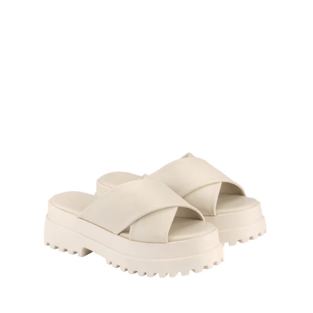 BIFFOLI SANDALO PLATFORM BEIGE CON INTRECCIO 37149/39